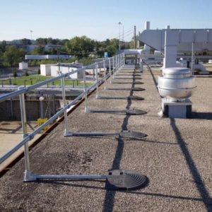 Perimeter Rooftop Railing